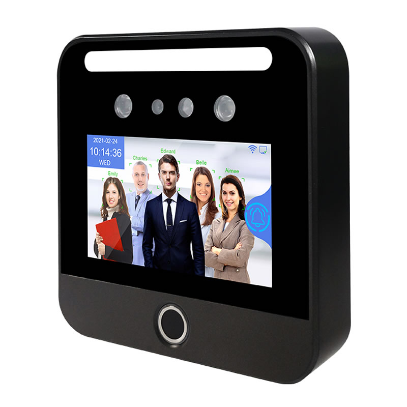 AI03F Dynamic Facial and Fingerprint Recognition Access Control System Terminal